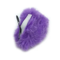 Anime Cosplay Ears Faux Fur Clip-on -Cosplay wolf purple 3