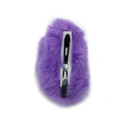 Anime Cosplay Ears Faux Fur Clip-on -Cosplay wolf purple 4