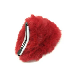 Anime Cosplay Ears Faux Fur Clip-on -Cosplay wolf red 4
