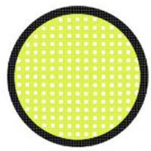 Sweety Crazy Yellow Mesh/Screen With Black Rim 5 Sweety Crazy Yellow Mesh/Screen With Black Rim - Image 3